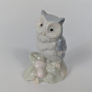 Vintage George Good Miniature Porcelain Owl
